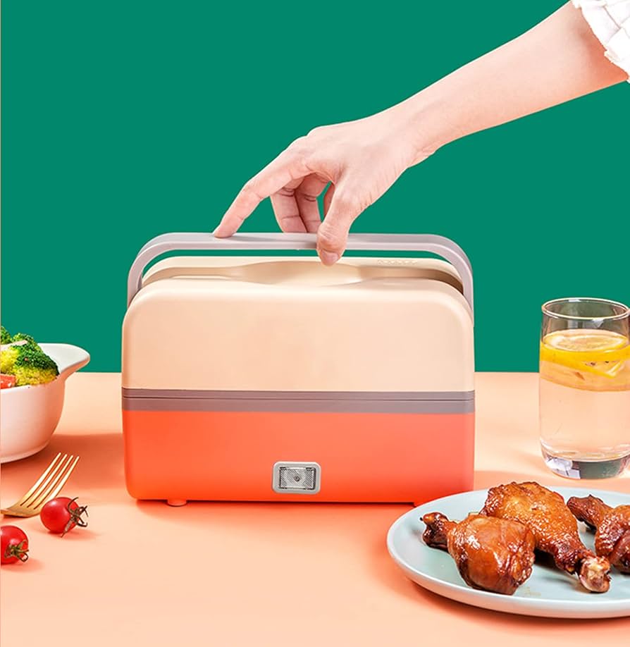 Amazon | PGVAVA 2段式炊飯器 電気弁当箱、2層フードヒーター